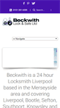Mobile Screenshot of beckwithlocksmiths.co.uk