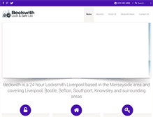 Tablet Screenshot of beckwithlocksmiths.co.uk